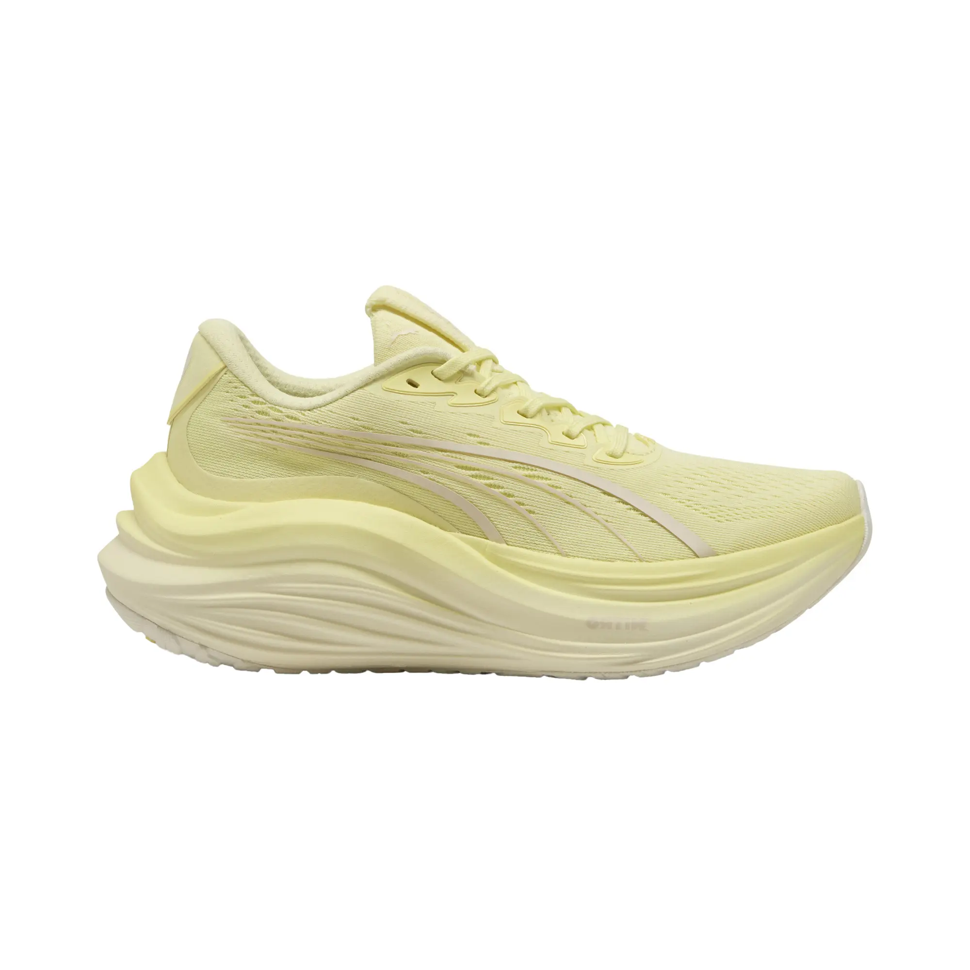 PUMA Womens Magmax Nitro Running Sneakers Shoes - Yellow