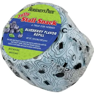 Stall Snack Treat Refill for Horses Blueberry Flavor