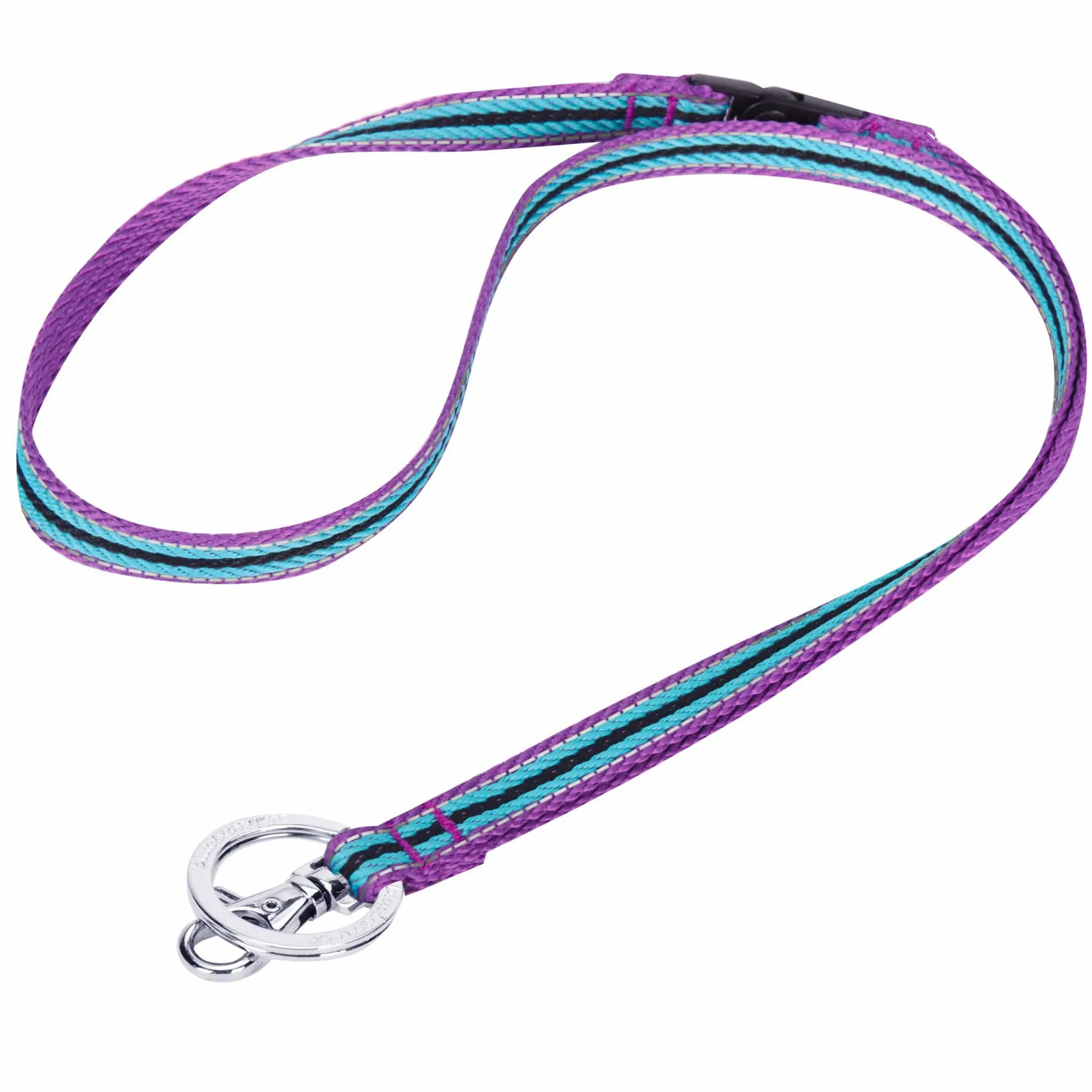 3M Reflective Multicolor Stripe Lanyard Half Inch Wide