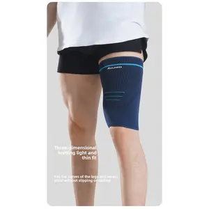 Thigh Protector for Sports, Basketball, Football, Men's Compression Sleeve to Prevent Muscle Strain, Compression Leg Sleeve for Squats, Fitness, and Running