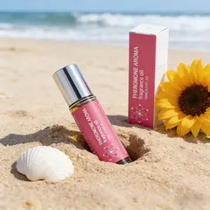 Lady Feromon Arabian Perfume Oil, Roll-On Scented Liquid, Floral Woody Fragrance, Boost Confidence, Enhance Relationship Sweetness, Non-Toxic, Single Item