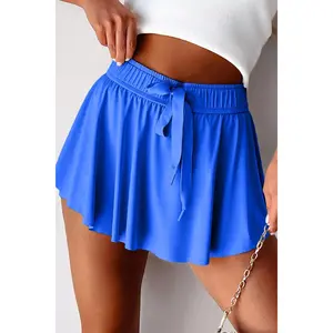 Drawstring Active Skorts