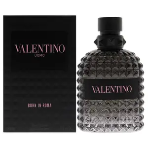 Valentino Uomo Born In Roma Eau de Toilette Spray for Men 3.4 oz - Woody Spicy Fragrance Valentino Uomo Born In Roma Eau de Toilette Spray for Men 3.4 oz - Woody Spicy Fragrance