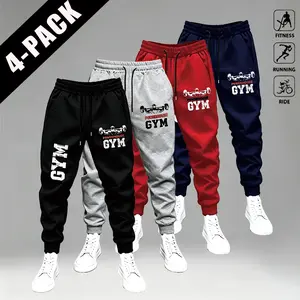 Men's Casual Joggers | Comfortable Gym Pants with Pockets! Men’s joggers with graffiti print, soft stretch fabric, everyday streetwear style #men’s streetwear apparel #men’s joggers #casual wear #men’s sweatpants #street style
