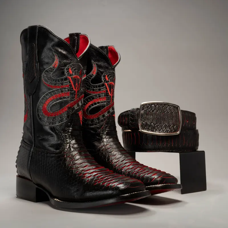 black y2k boots men - TikTok Shop
