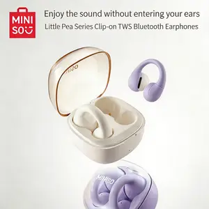 MINISO Open Ear Air Conduction Bluetooth Earphones | Wireless Sports Headphones with Long Battery, Leak-Proof Sound ,WirelessEarphones ,SportsGadget