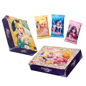 Kyoto Society  Sailor Moon Trading Cards Sleeved Booster Packs Set Booster Box