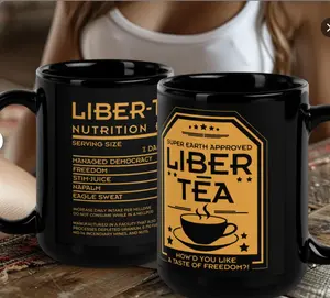 Liber-Tea Helldivers Nutrition Cup, Helldivers 2 Mug