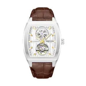 Kenneth Cole New York Men's Automatic Brown Croc Band Watch