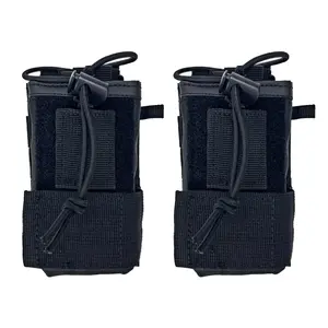 Tenway Tactical Walkie-Talkie Kit Case Heavy-Duty Pouch for Baofeng UV-5R BF-F8HP PRO UV-32 Radios Adjustable Storage Military Accessories Audio