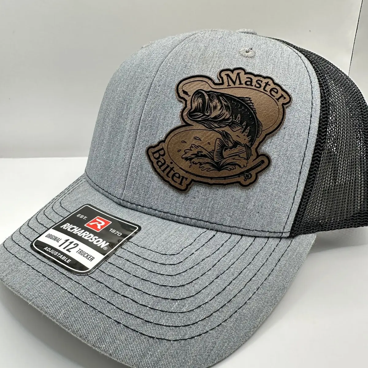 Bass fishing Master Baiter SnapBack hat