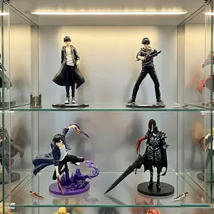 Solo Leveling Shadow King Figure Sung Jinwoo Cheng Xiaoyu Handheld Model Desktop Ornament Anime Collection Model Gift  Must-have Otaku Aesthetic, Glow-up Room Decor, Manga Fans Unboxing, 2026 Trendy Action Figure Toy