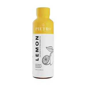 Pietro Lemon Vinaigrette Dressing 280ml - Low Fat Japanese Style Salad Sauce for Fruits & Vegetables