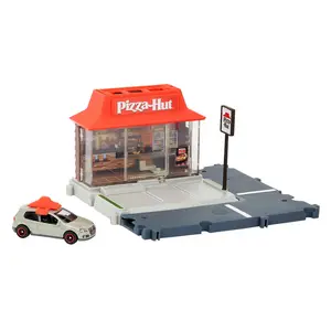 Matchbox Action Drivers Pizza Hut Pizza Run Playset
