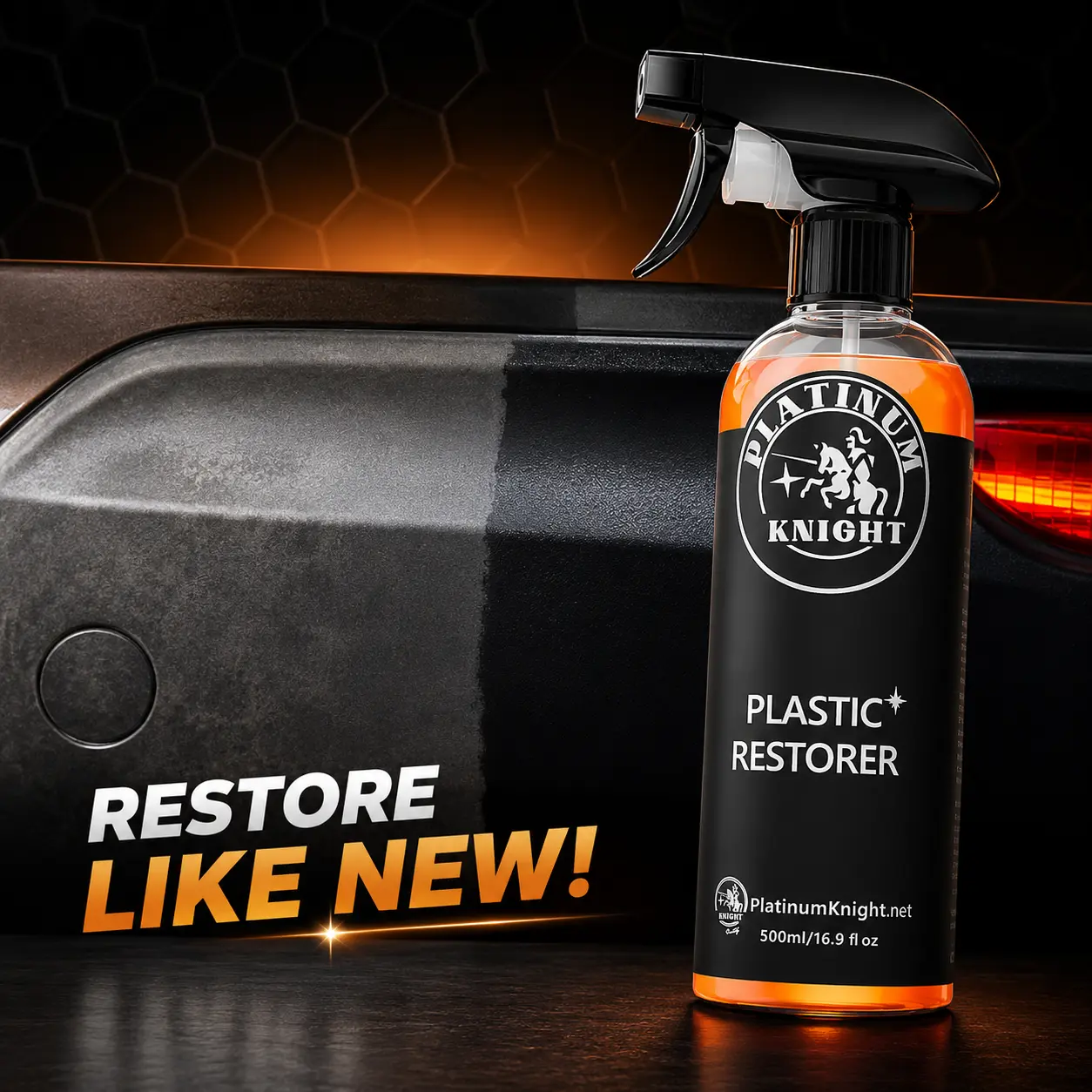 Professional Plastic Restorer – Lasts for Months