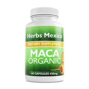 Maca Organic Capsule - Natural Supplement for Health - Healthcare