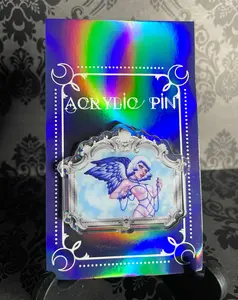'Regalia' 2.5" acrylic pin