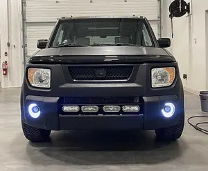 LED Projector Halo Angel Eye Fog Lights Lamps for Honda Element