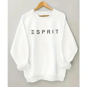 Women'S Sweatshirt - Soft & Comfortable Casual Crew Neck Pullover, All-Season Outdoor Wear, Machine Washable, Casual Wear | Logo Sweatshirt | Machine Washable Top