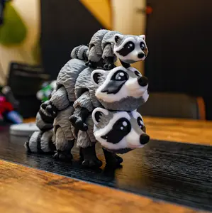 3D-Printed Racoon