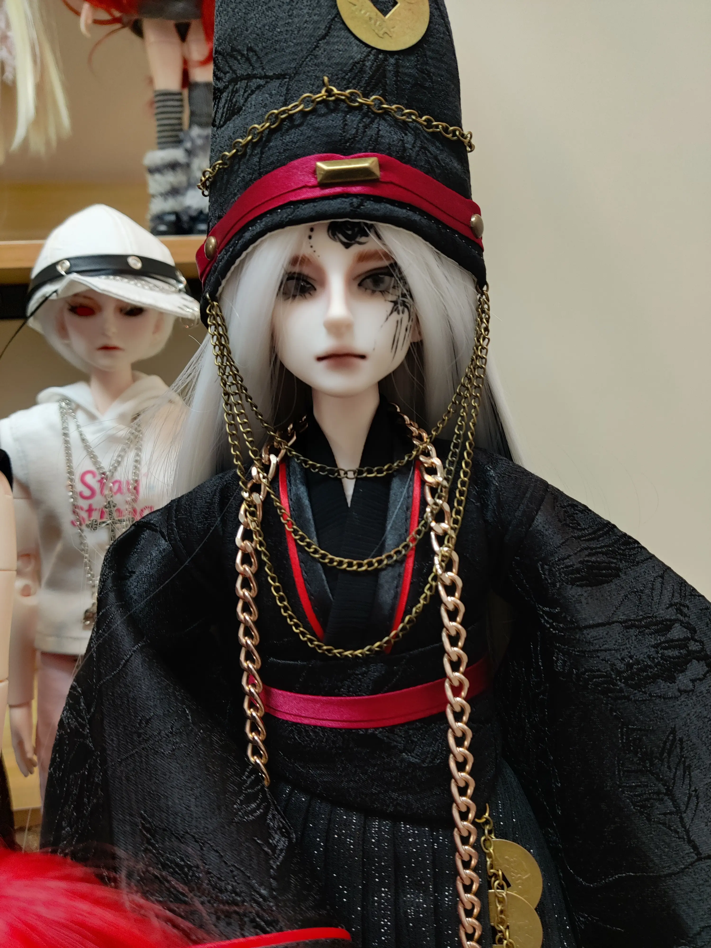 Collectible Joint Doll, Full-Set Outfit with Stable Stand Base for DIY Specialty Toy Hobbies