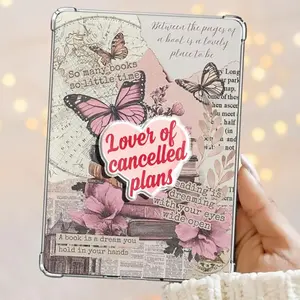 Introvert Lover Of Cancelled Plans Self-Care Queen Grip – Cute Pastel Heart Grip Kindle Grip Book Lover Cute Kindle Accessories Phone Holder PopSocket Phone Grip Magnetic Pop Socket Phone Grip