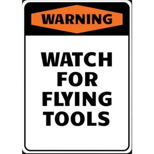 Angry Dad Sign, Flying Tools Warn, Flying Tool Garage, Warning Tool Decor, Warn Decor, Room Decor, Watch For Tools Sign, Quality Metal, Fun Kitchen Decor, Funny Bar Signs, Vintage Kitchen Signs