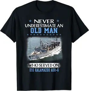 USS Kalamazoo AOR-6 Veterans Day Father Day T-Shirt - Peterbauti Shop 91B08XCQ12D1