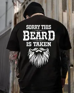 Funny Bearded Men Quote T Shirt for Men – Beard Lover Humor Graphic Sweatshirt