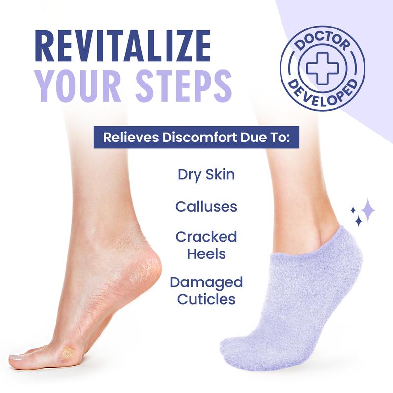 Dr. Frederick’s Original Moisturizing Gel Socks for Men & Women