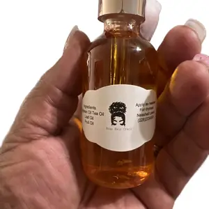Nene Hair Crack Growth Oil for Comfortable Haircare - Promotes Healthy Hair Follicles & Stimulates Growth