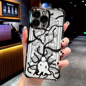 Anime Fullmetal Alchemist Phone Case Compatible with iPhone 17 17Air 16 15 14 13 12 11 Pro Max X XSMAX Plus Shockproof Transparent Soft Back Cover Smartphone Cellphone Protection Protective Animal Colorful Personalized Casing