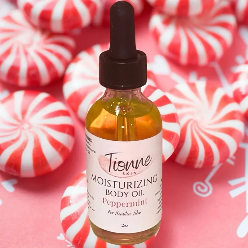 Peppermint Body Oil - Moisturizing and Soothing