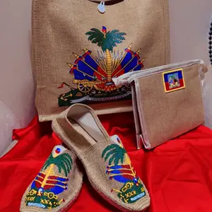Brand New Genuine Leather Handbag and Shoe Set by Top Designer - Limited Edition Model