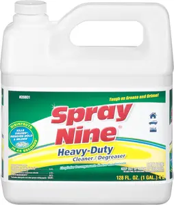 Spray Nine 26801 Heavy Duty Cleaner, Degreaser & Disinfectant for Home, Yard Equipment, Automotive & More - Refill for Spray Bottle 1 Gallon (Pack of 1)