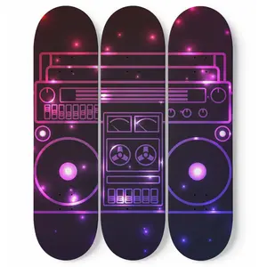 Boombox | Skateboard Wall Art