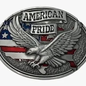 American Flat Soaring Eagle Belt buckle 1616ATS