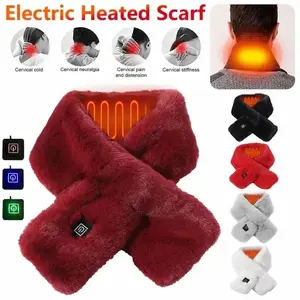 Electric Heated Neck Scarf - With Three Gear Temperature Control