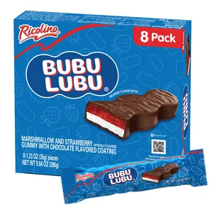Bubu Lubu Marshmallow with strawberry 8 Pack