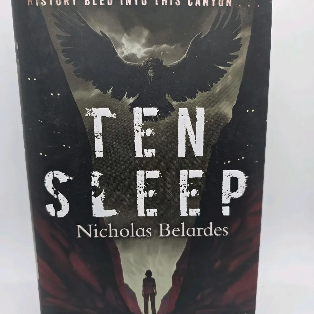 USED - Very Good, Ten Sleep Book by Nicholas Belardes, Hardcover