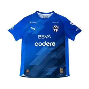 PUMA Mens Monterrey Alternative Promo 25-26 Collared Short Sleeve Jersey Casual - Blue