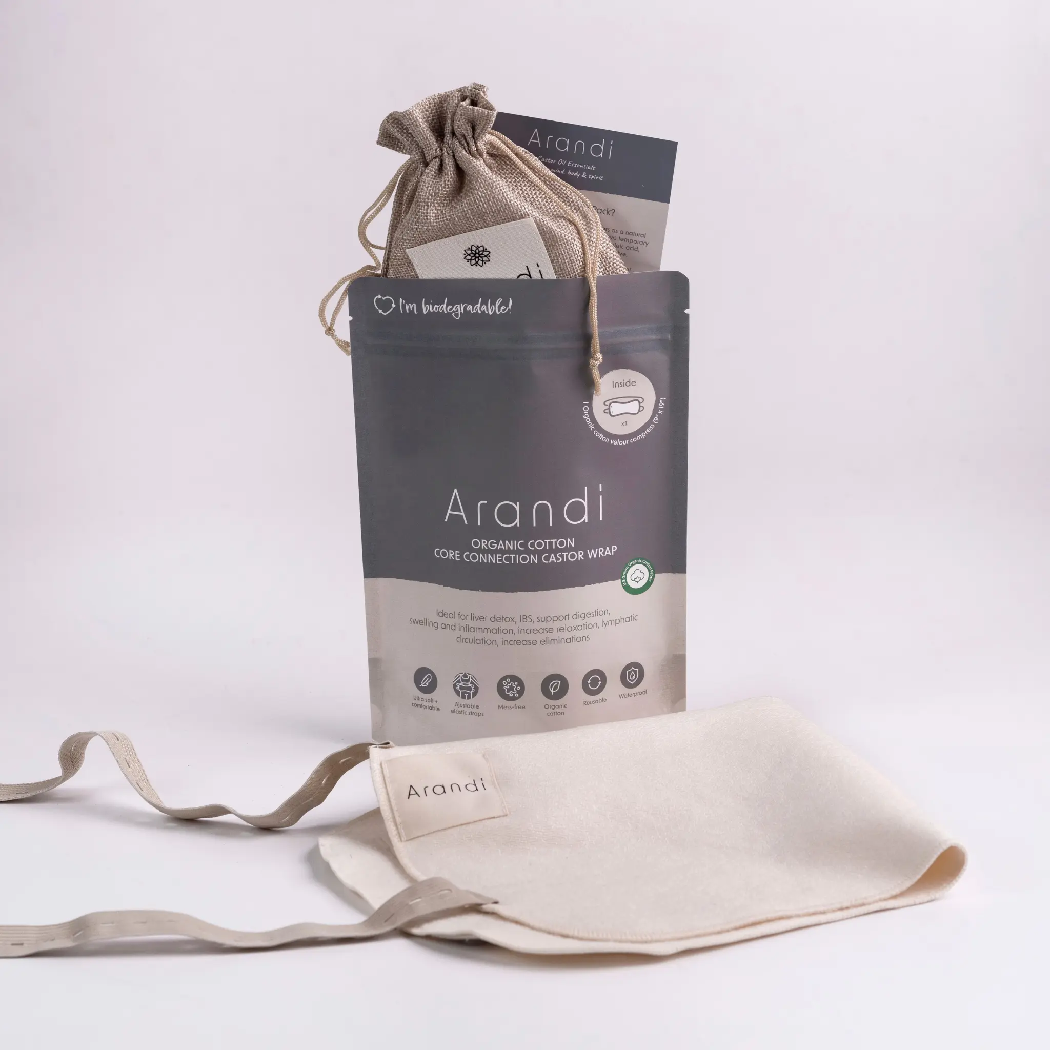 Organic Cotton "Core Connection" Wrap