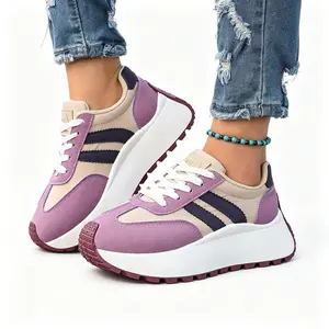 Women's Lace-Up Athletic Sneakers, All-Season Use, Cushioned, Non-Slip, Breathable, Wear-Resistant Sole, Comfortable for Walking, Running, Gym Workouts, Accessories For Women, Clothes For Women