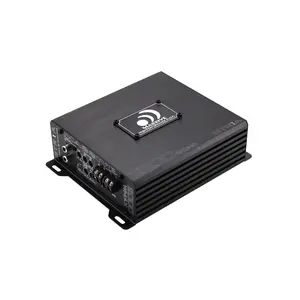 Massive Audio GTR1A 1060 Watt RMS @ 1 Ohm Mono Block GT Series Full Range Amplifier with Bass Remote & Noise Protection Compact Digital Design - Clip