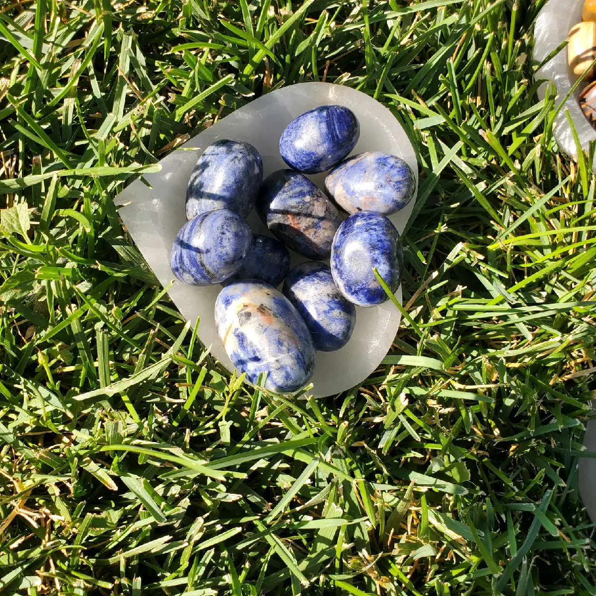 Sodalite tumble