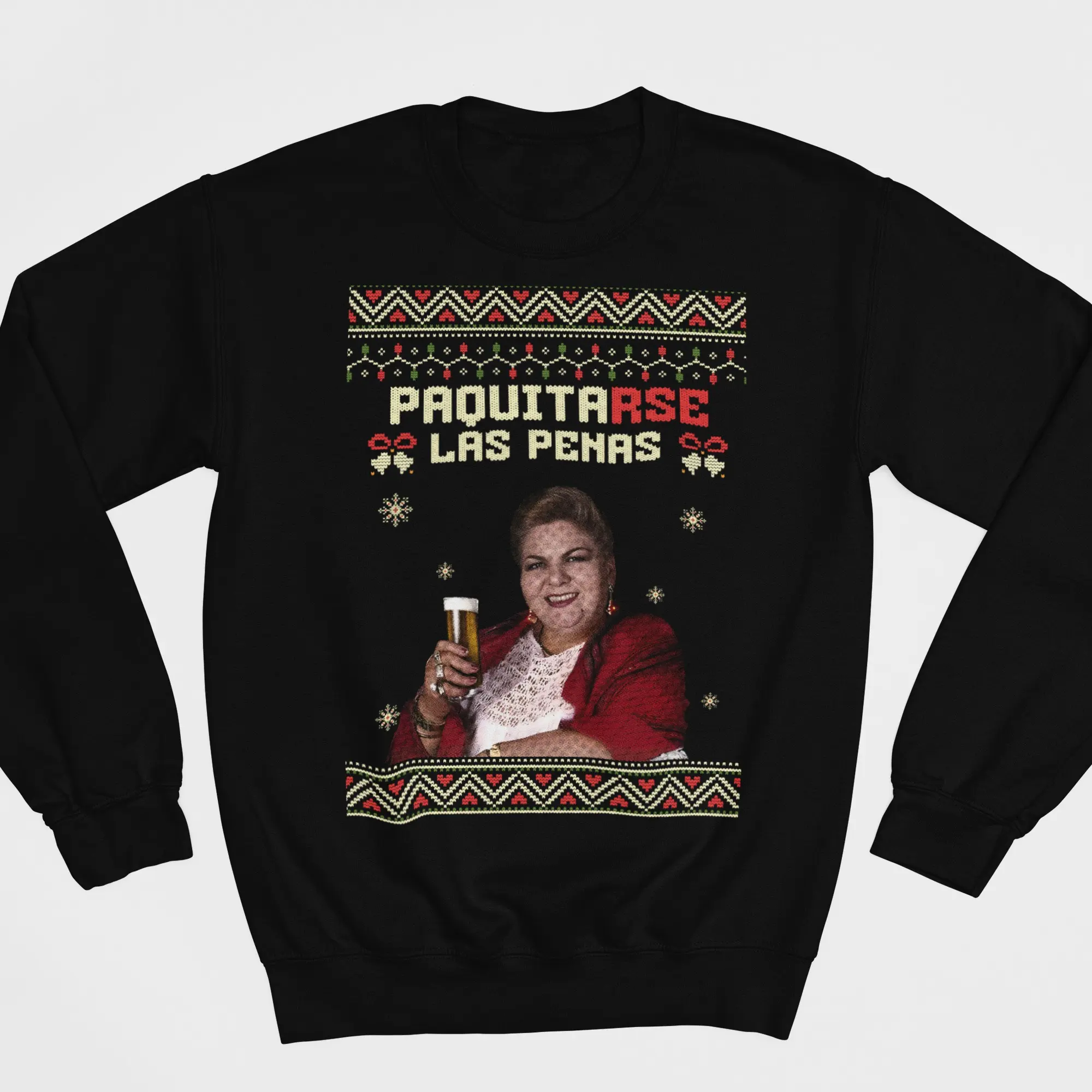PaquitaRse las Penas Sweatshirt-Black