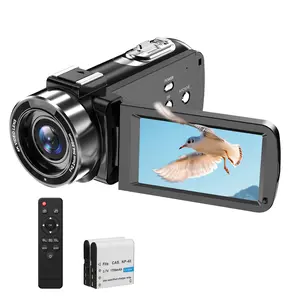 4K HD Video Camera | 56MP + 18X Zoom + IR Night Vision All-in-One Camera for Home Vlogging & Live Streaming