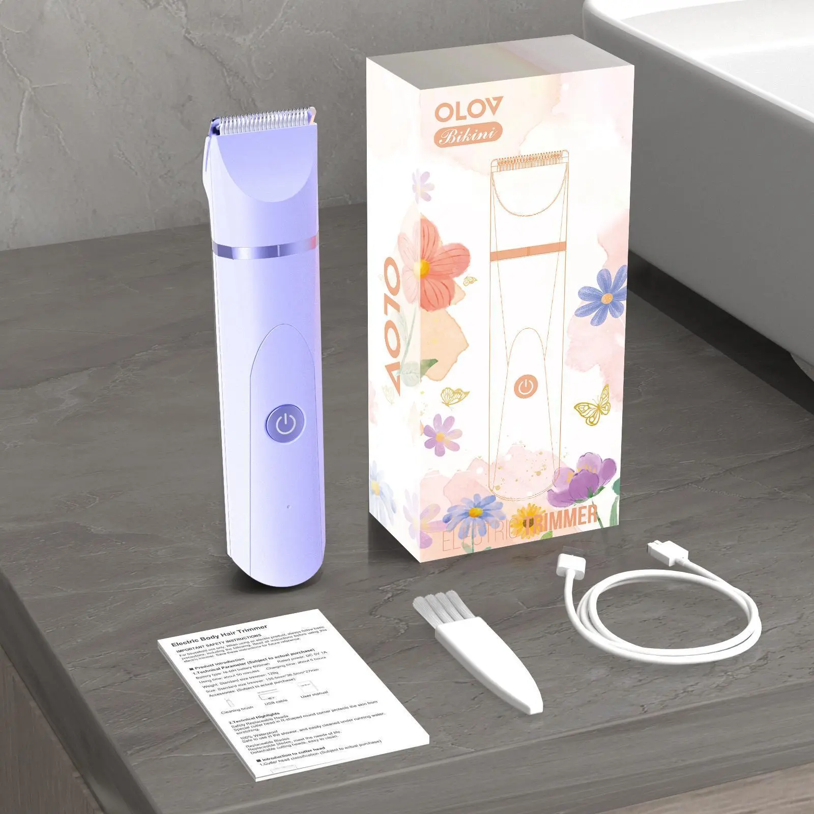 Basic Lightpurple (Without dock and nose trimmer) 