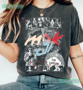 MG.K Shirt Lost Americana 2026, Machine Gun Kelly Vintage Tee, Lost Americana Graphic Tshirt, Rap Rock Concert Merch, Fan Gift
