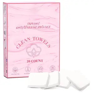 Large Compressed Towels, Soft Disposable Face Towel, Thicken Facial Cloths Mini Portable Cotton Tissue for Sensitive Skin,Travel Skin Care,Beauty Salon,Home,Outdoor Activities